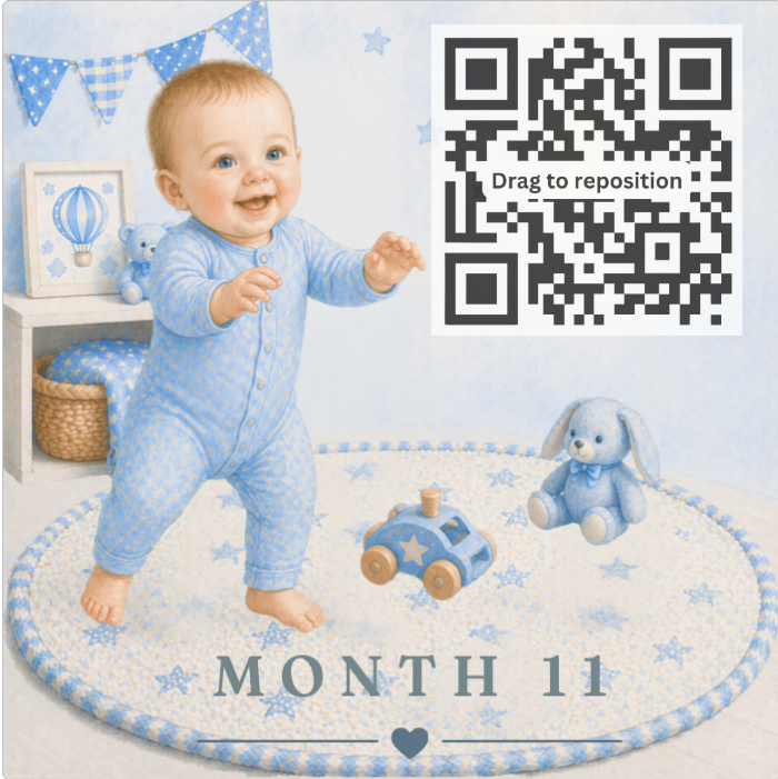 Month 11 - Blue