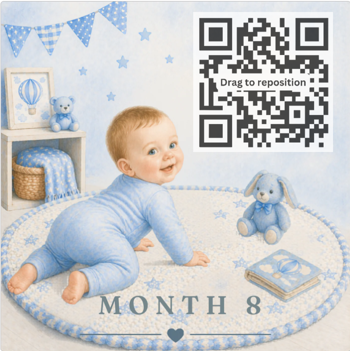Month 8 - Blue