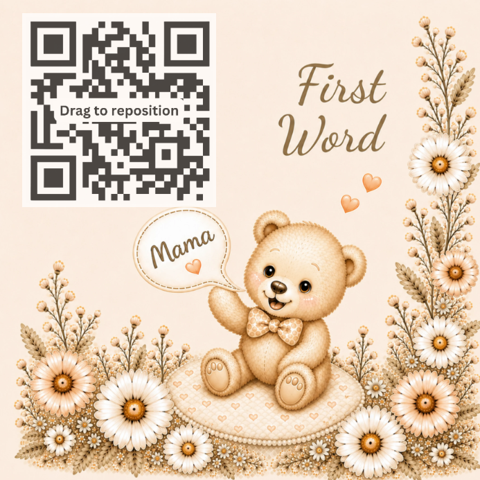 First Word – Teddy Treasure