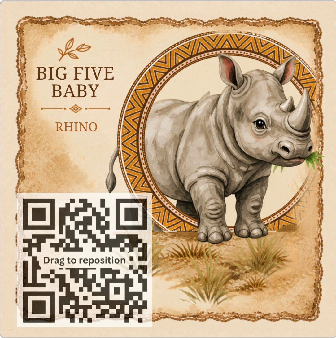 Big Five Baby Rhino