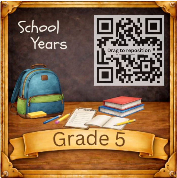 Grade 5 - Chalkboard