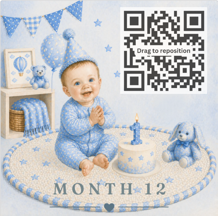 Month 12 - Blue