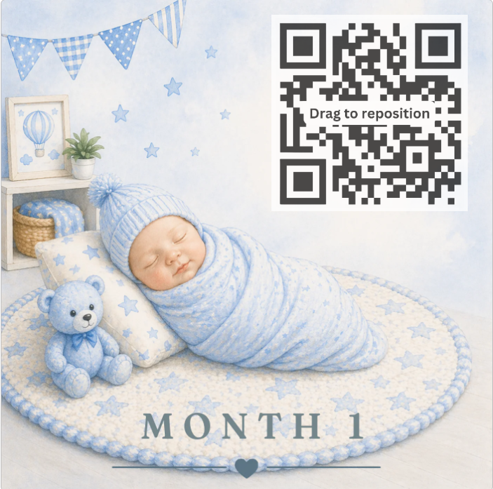 Month 1 - Blue