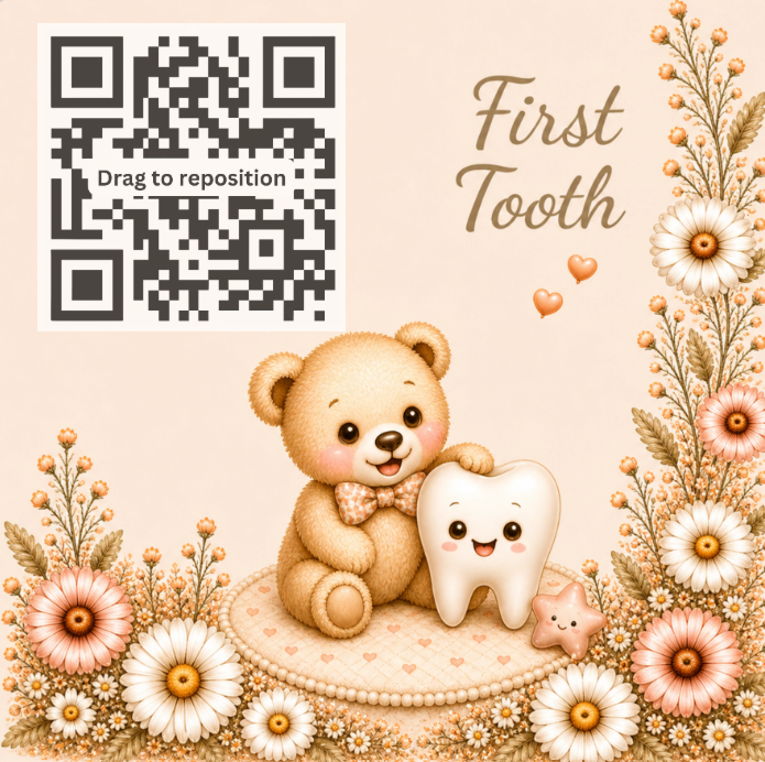 First Tooth – Teddy Treasure