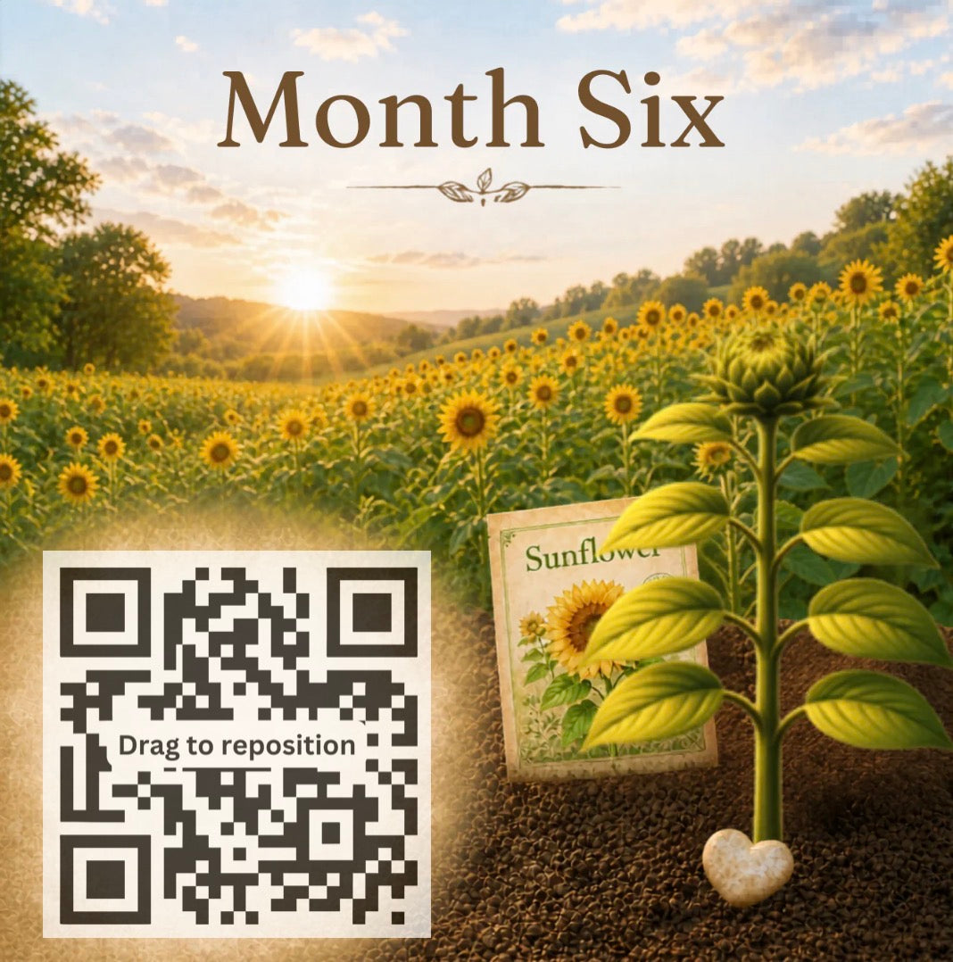 Sunflower Journey – Month Six