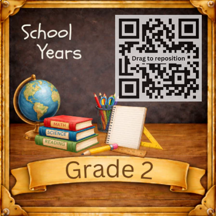 Grade 2 - Chalkboard