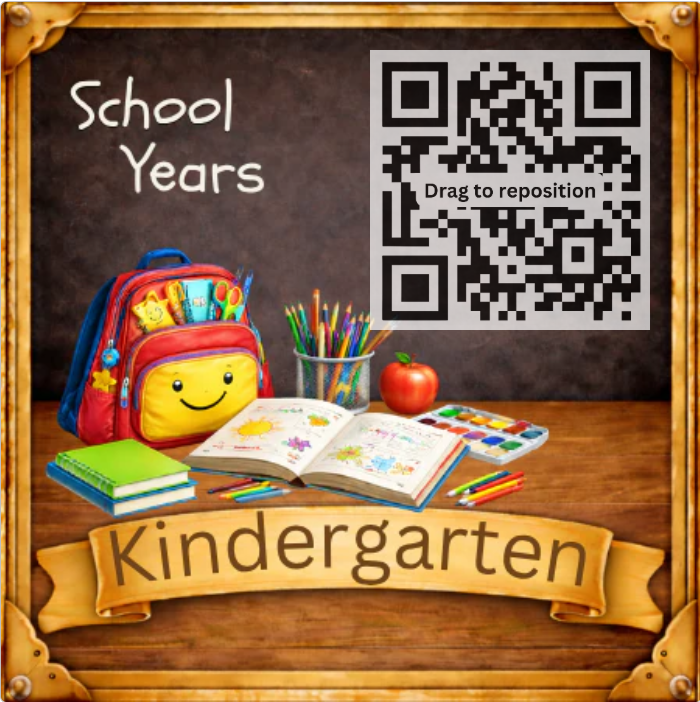 Kindergarten - Chalkboard